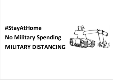 European Bureau for Conscientious Objection ask for Military to #STAYHOME