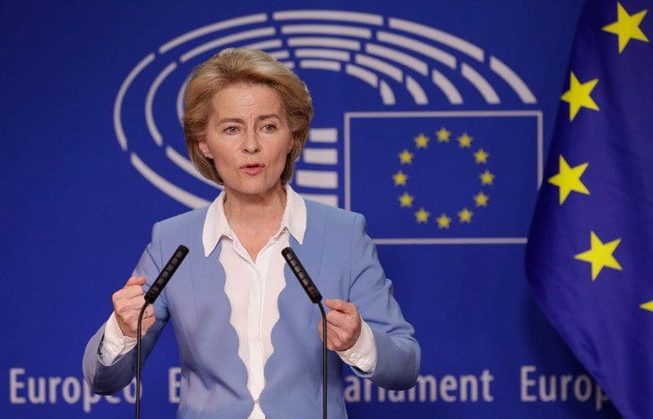 Statement by President von der Leyen at the joint press conference with President Metsola following the European Parliament Plenary vote Statement by President von der Leyen at the joint press conference with President Metsola following the European Parliament Plenary vote