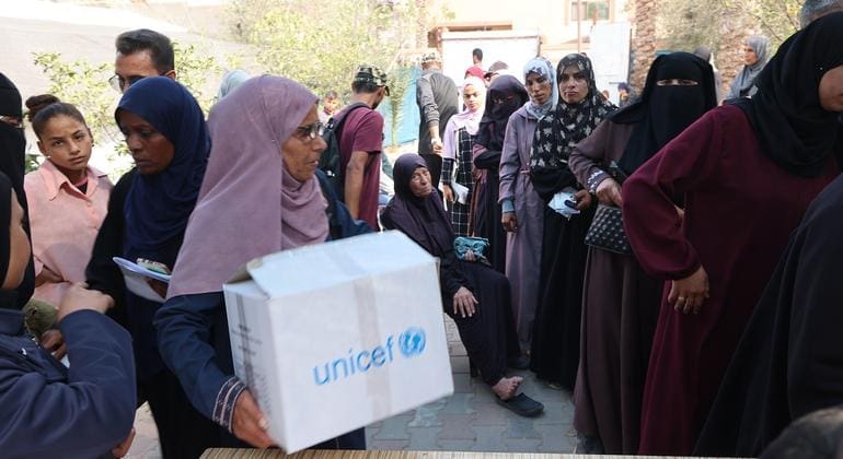 Gaza: 100 per cent of basic food needs met for first time since 2023 Gaza: 100 per cent of basic food needs met for first time since 2023