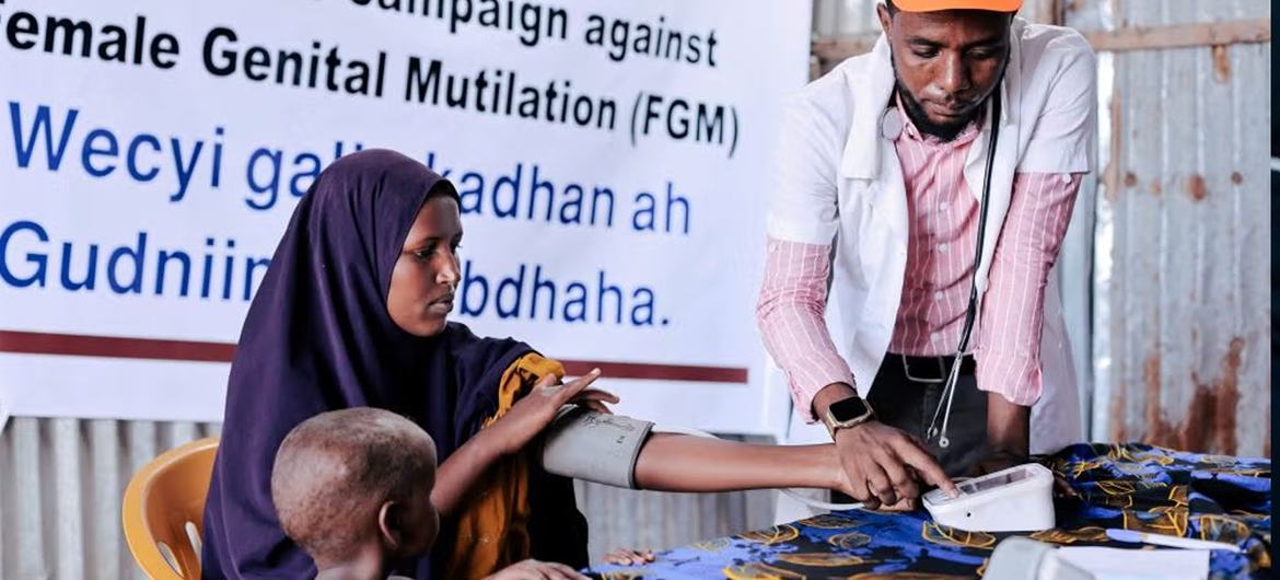 UNFPA supports awareness raising campaigns about FGM in Africa, including in Somalia (pictured).