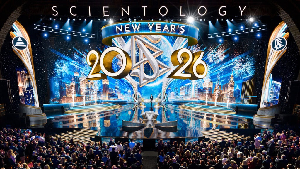 Scientology’s New Year 2026 Celebration Reviews Global Expansion and Social Programmes at Los Angeles’ Shrine Auditorium